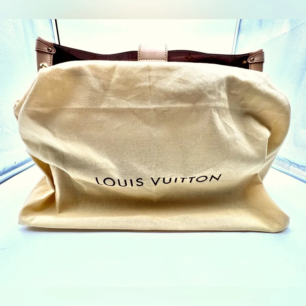 Authentic Louis Vuitton Monogram Vinyl Neo Cabas Ambre MM Tote Bag. Brand New. - Picture 10 of 11